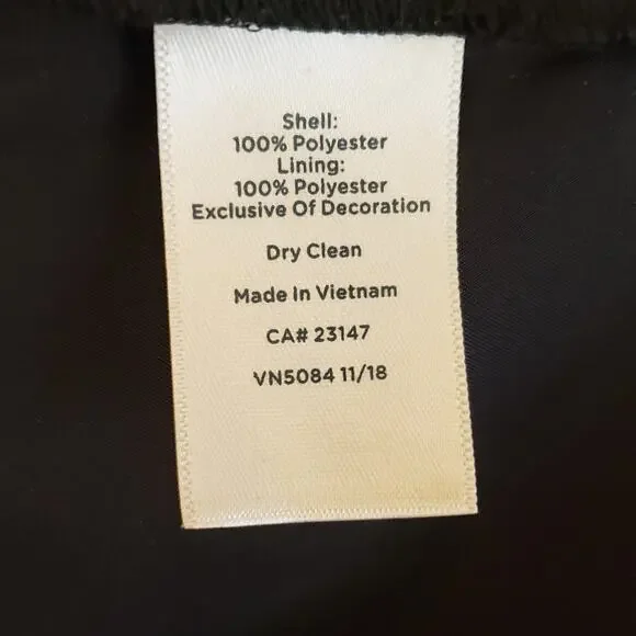 Talbot's Mixed Black Lace Fit-And-Flare Dress| SZ 16W - Picture 10 of 10